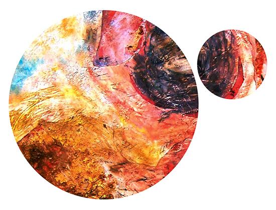 abstract art circles